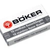 Böker Manufaktur 04BO160 A0 Double Edge Rasierklingeen Silber