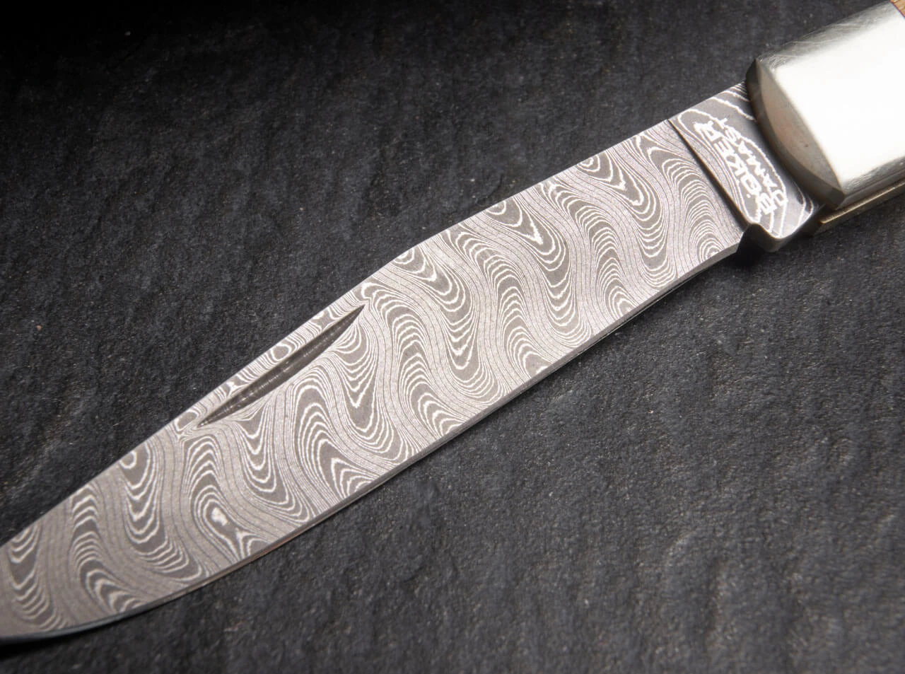 BOKER Trapper Asbach Uralt Damascus 116004DAM 6 BOKER Trapper Asbach Uralt Damascus 116004DAM – Bild 4