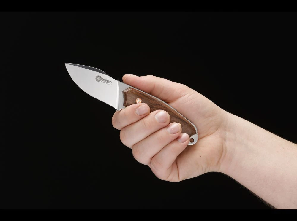 Böker Arbolito 02BA371G El Héroe Griff Aus Guayacan-Ebenholz 9 Böker Arbolito 02BA371G El Héroe Griff Aus Guayacan-Ebenholz – Bild 7