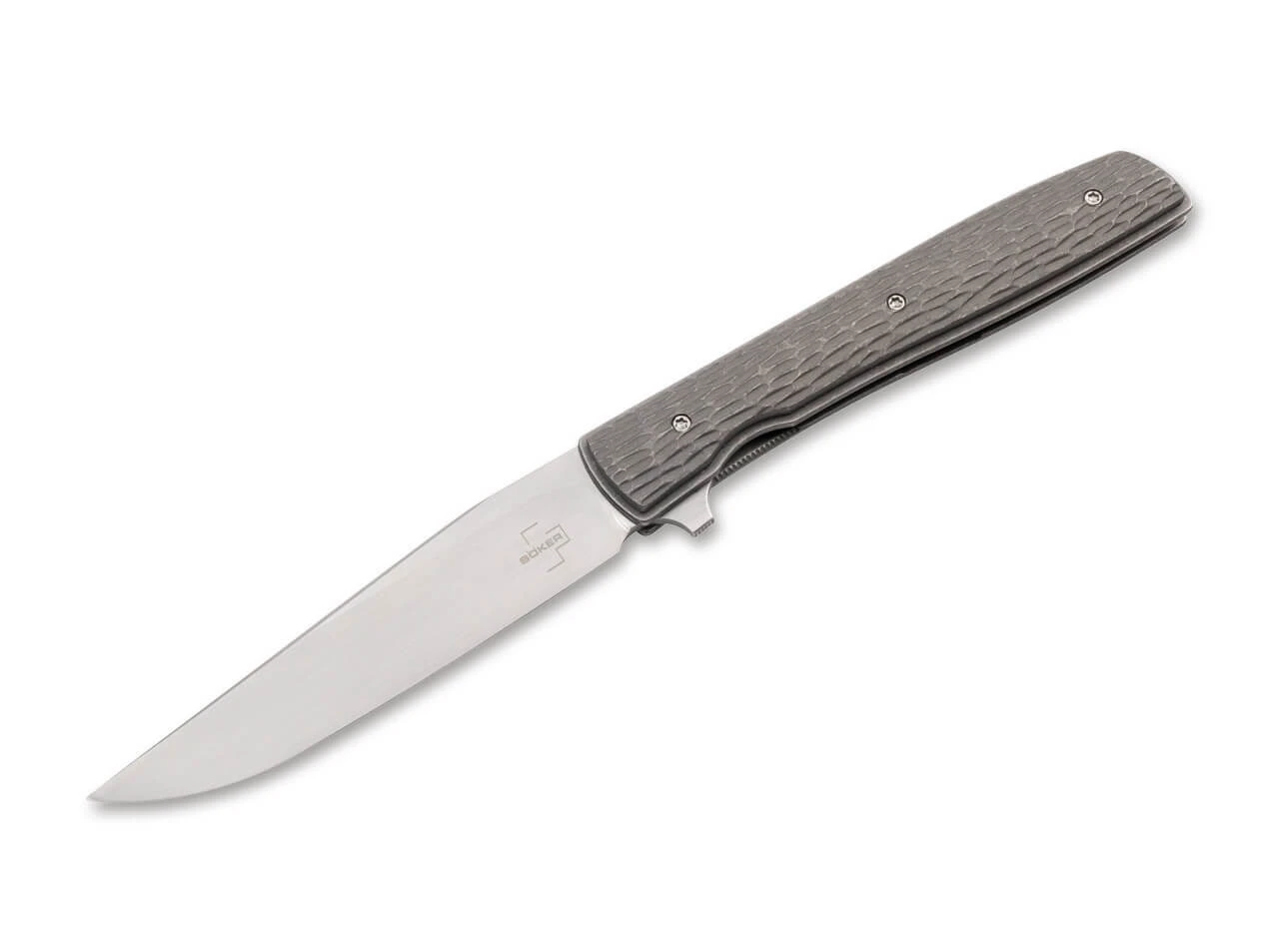 Boker Plus Urban Trapper Jigged Titanium 01BO476 4 Boker Plus Urban Trapper Jigged Titanium 01BO476 – Bild 2
