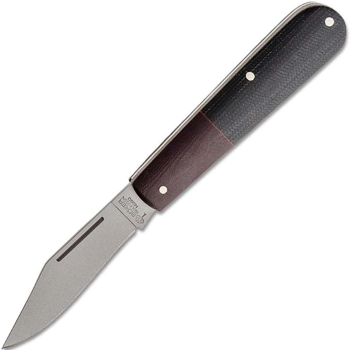 BOKER Barlow Integral Canvas Micarta Black 111943 3 BOKER Barlow Integral Canvas Micarta Black 111943
