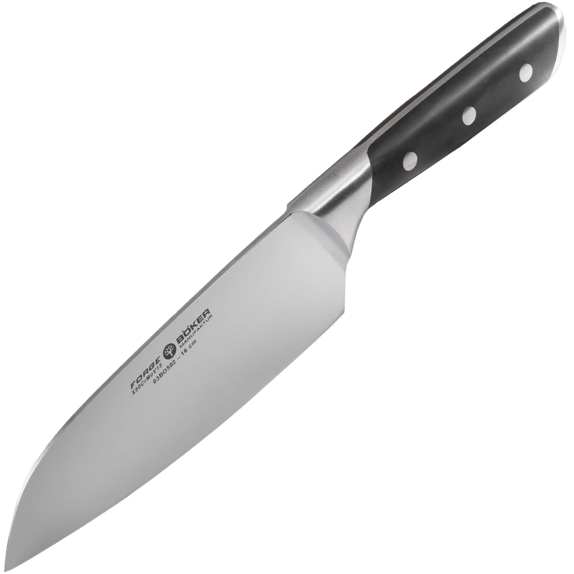 Böker Manufaktur 03BO502 Forge Santoku Klinge 16 Cm 5 Böker Manufaktur 03BO502 Forge Santoku Klinge 16 Cm – Bild 3