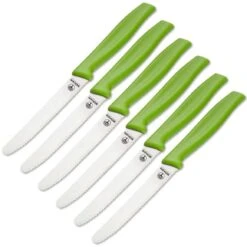 BÖKER BRÖTCHENMESSER GRÜN SET 6 STÜCKE 03BO010