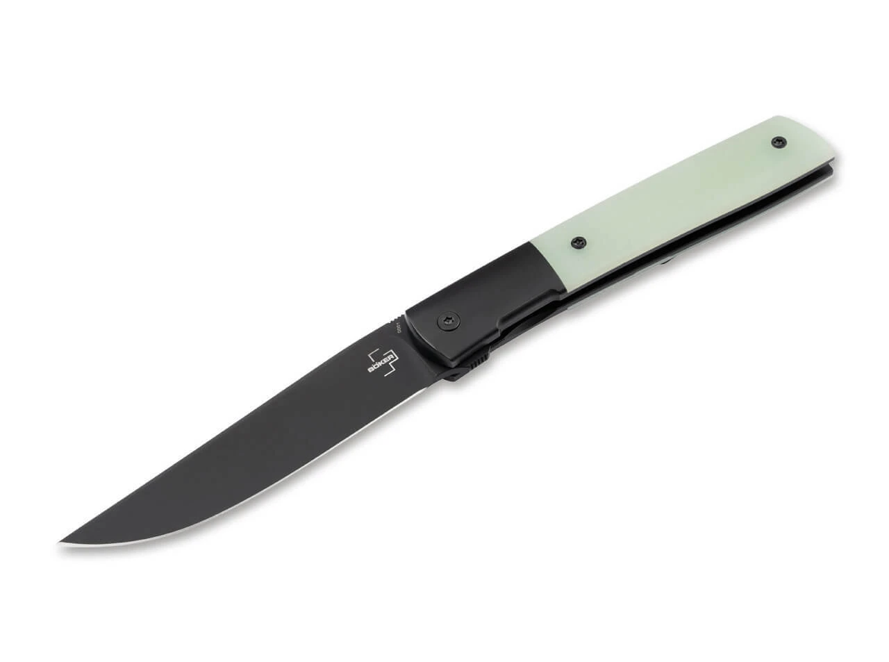 Böker Plus Urban Trapper Premium G10 Jade 01BO614 4 Böker Plus Urban Trapper Premium G10 Jade 01BO614 – Bild 2