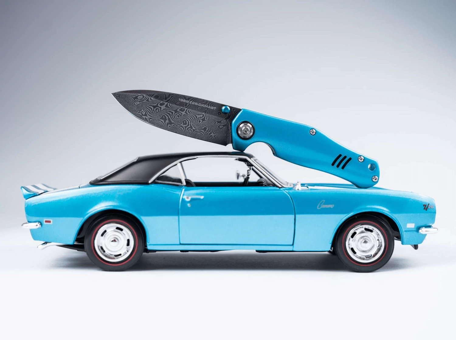 Boker Manufaktur Solingen AMERICAN MUSCLE CAR DAMAST 111101DAM 5 Boker Manufaktur Solingen AMERICAN MUSCLE CAR DAMAST 111101DAM – Bild 3