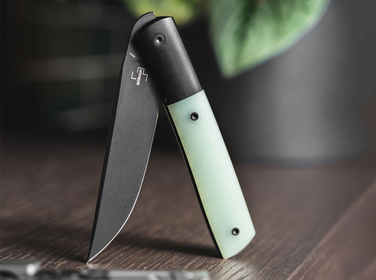 Böker Plus Urban Trapper Premium G10 Jade 01BO614 7 Böker Plus Urban Trapper Premium G10 Jade 01BO614 – Bild 5
