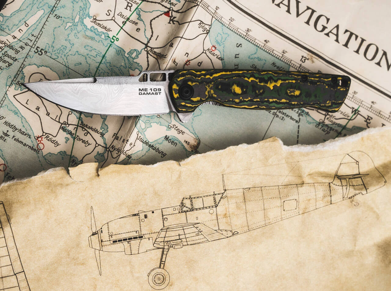 Boker Plus ME 109 Damast 01BO909DAM 9 Boker Plus ME 109 Damast 01BO909DAM – Bild 7